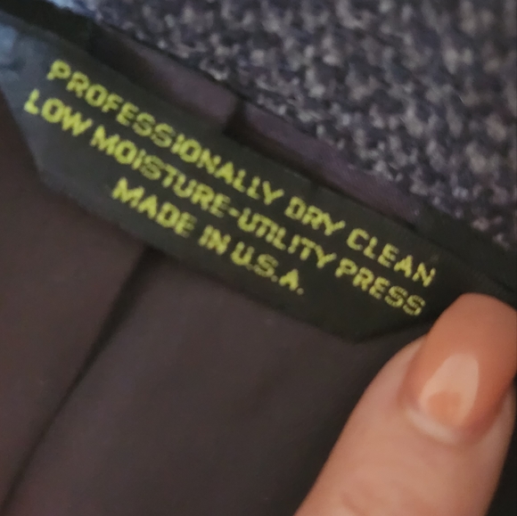 Oversized lamb wool BOYFRIEND BLAZER 🌺 - Picture 7 of 11